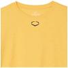 EvoShield Youth Heather Short Sleeve Tee - Light Gold, Medium view 2