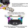 BESTYMXY Bike Pedals Road Bike Pedals+Cleat Set+Cleat Cover with Road Bike Handlebar Tapes(Black) view 3