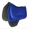 CHALLENGER 27"x18" Western Round Skirt Barrel Neoprene Saddle Pad Blue 39199RB view 1