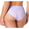 California Waves Womens Juniors Animal Print Swim Bottom Separates Purple L view 2