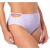California Waves Womens Juniors Animal Print Swim Bottom Separates Purple L view 3