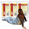 Ever Ready First Aid Emergency Space Mylar Survival Camping Sleeping Bag 36 x 84, 3 Pack view 1