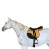 CHALLENGER Horse English Western Trail Fleece Padded Adjustable Bareback Saddle Pad Tan 39TS05TN view 3