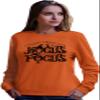 Go All Out X-Large Orange Adult It's Just A Bunch Of Hocus Pocus Halloween Sweatshirt Crewneck view 1
