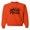 Go All Out X-Large Orange Adult It's Just A Bunch Of Hocus Pocus Halloween Sweatshirt Crewneck view 2