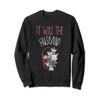 True Crime Serial Killer Floral Skull The Husband Did It Sweatshirt view 1