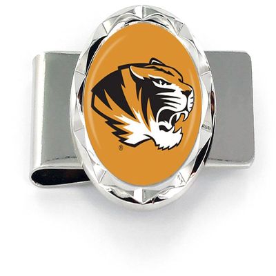 Aminco NCAA Missouri Tigers Diamond Cut Money Clip
