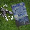 YouCustomizeIt The Starry Night (1889) Microfiber Golf Towel - Large view 4