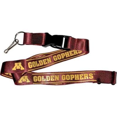 Aminco NCAA Minnesota Golden Gophers Dual Clip Team Lanyard