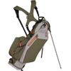 Sun Mountain Mens 2022 WeatherMax Stand Carry Golf Bag Gray-Moss-Inferno view 1