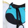 CHALLENGER Horse English Western Trail Fleece Padded Adjustable Bareback Saddle Pad Turquoise 39TS05TR view 2