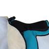 CHALLENGER Horse English Western Trail Fleece Padded Adjustable Bareback Saddle Pad Turquoise 39TS05TR view 4