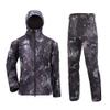 Lilychan Mens Military Soft Shell Tactical Jacket and Pants Set Waterproof Mountain Snow Snowboard Jacket Winter Outdoor Windproof Snowsuit (blackgrey, Medium) view 1