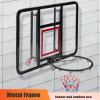 Mini Basketball Hoop, PC Transparent Backboard, Indoor Outdoor Portable Basketball Training Stand, 110x75cm view 3