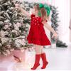 Auranso Girl Knee High Cotton Socks 9 Pairs Girls Long Crew Socks Color D 6-8 Years view 3