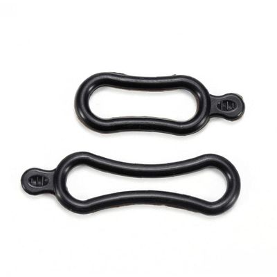 2 Pcs Silicone Bicycle Rubber Band Bike Front Light Bulb Holder Handlebar Bike Light Holder