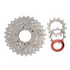 Road Bike Freewheel 8 Speed 11-28T Cassette Gear Steel Silver MTB Bike Sprocket Wheel for Shimano Sram System (8Speed 11-28T Red) view 3