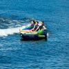 O'Brien 2022 Baller Soft Top 3-Person Tube, Green/Black view 4