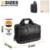 DBTAC Pistol Handbag XS for 1~2 Pistol + Range Bag Medium for 2~4 Pistol (Charcoal Camo) view 4