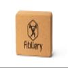 Fitillery Yoga Block, Resilient Material, Easy to Grip, Comfortable Edges - 2 PACK (CORK) view 2
