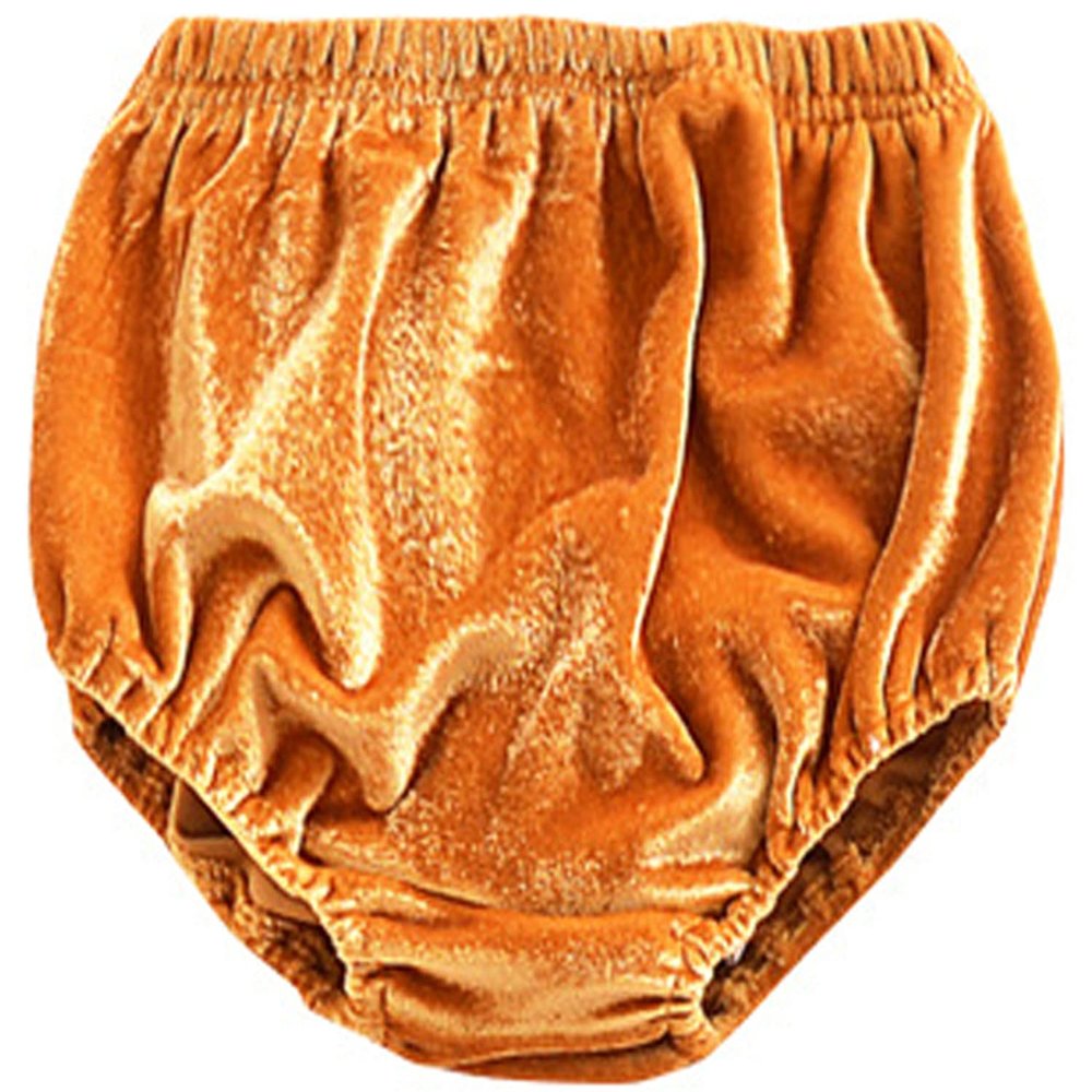 EISHOW Infant Baby Soft Ruffle Shorts Bloomers Toddler Boy Girl Solid Cotton Linen Blend Basic Bottom Cute Loose Harem Shorts (0-6 Months,A-Yellow)