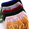 EISHOW Infant Baby Soft Ruffle Shorts Bloomers Toddler Boy Girl Solid Cotton Linen Blend Basic Bottom Cute Loose Harem Shorts (0-6 Months,A-Red) view 3