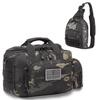 DBTAC Range Bag Small for 2X Pistol + Tactical Concealed Carry Sling Bag (Charcoal Camo) view 1