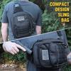 DBTAC Range Bag Small for 2X Pistol + Tactical Concealed Carry Sling Bag (Charcoal Camo) view 3