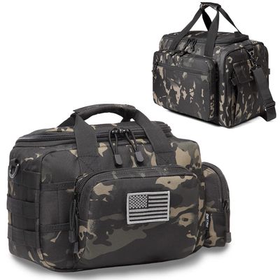 DBTAC Range Bag Small for 2X Pistol+ Range Bag Large for 4+ Pistol (Charcoal Camo)