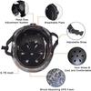 BURSUN Kids Bike Helmet Ventilation & Adjustable Toddler Helmet for Ages 8-14 Kids Boys Girls Multi-Sport Helmet for Bicycle Skate Scooter, 5 Colors view 4