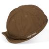 CLAPE Short Brim Baseball Cap Cooling Dad Hats Chill Cap Unstructured Trucker Hat Baseball Style Hat (DY06-Khaki) view 2