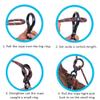 PROND Terminal 8 Descender, Climb Aluminum Figure 8 Descender Rigging Plate Heavy Duty, 35KN Aluminum Alloy Descender for Outdoor Climbing Rappel Gear Downhill Ring Equipment and Belay Device view 4