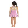 Hansber Kids Girls Sleeveless Tennis Golf Dress Outfits Athletic Tank Top and Skirt with Built in Shorts Tracksuit Sets Open_Back_d 14 Years view 4