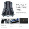 Unigear Ski Backpack, 22L Snowboard Travel Backpack 900D Polyester Waterproof Backpack for Snowboard, Ski, Camping, Hiking (Gray) view 4