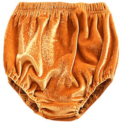 EISHOW Infant Baby Soft Ruffle Shorts Bloomers Toddler Boy Girl Solid Cotton Linen Blend Basic Bottom Cute Loose Harem Shorts (6-12 Months,A-Yellow)