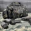 DBTAC Range Bag Small for 2X Pistol + Handgun Firearm Case Medium for 2~4 Pistol (Charcoal Camo) view 2