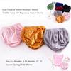 EISHOW Infant Baby Soft Ruffle Shorts Bloomers Toddler Boy Girl Solid Cotton Linen Blend Basic Bottom Cute Loose Harem Shorts (2-3 Years,A-Yellow) view 3