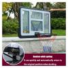 Wall Moundted Basketball Hoop, 43in PC Shatterproof Rebounds for Adults, Teenagers and Kids Basketball Training view 4