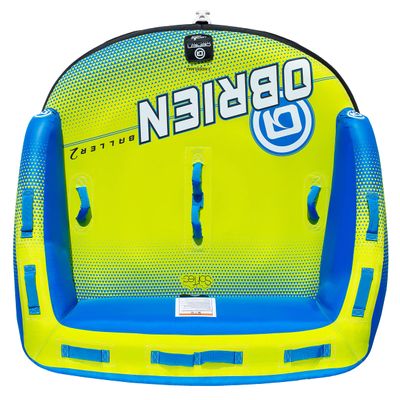 O'Brien 2022 Baller Soft Top 2-Person Tube,Green/Black