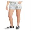 Dickies High-Rise Five-Pocket Roll Cuff & Logo Printed Web Belt Shorts Fit White/Khaki Tie-Dye 7 2.5 view 1