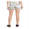 Dickies High-Rise Five-Pocket Roll Cuff & Logo Printed Web Belt Shorts Fit White/Khaki Tie-Dye 7 2.5 view 2