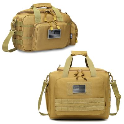 DBTAC Range Bag Small for 2X Pistol + Range Bag Large for 4+ Pistol (Brown)