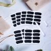 Sumind 144 Pairs Sports Eye Black Stickers Eye Strips Breathable Eyeblack with 1 White Pencil for Baseball Football Softball Fans on Game Day Sport Themed Party Birthday Supplies (Black) view 3
