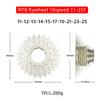 CYSKY 10 Speed Cassette 11-25T Road Bike Cassette Sprocket Compatible with Shimano/Sram/Sunrace HG System Fit for Mountain Bike, Road Bicycle, MTB view 2
