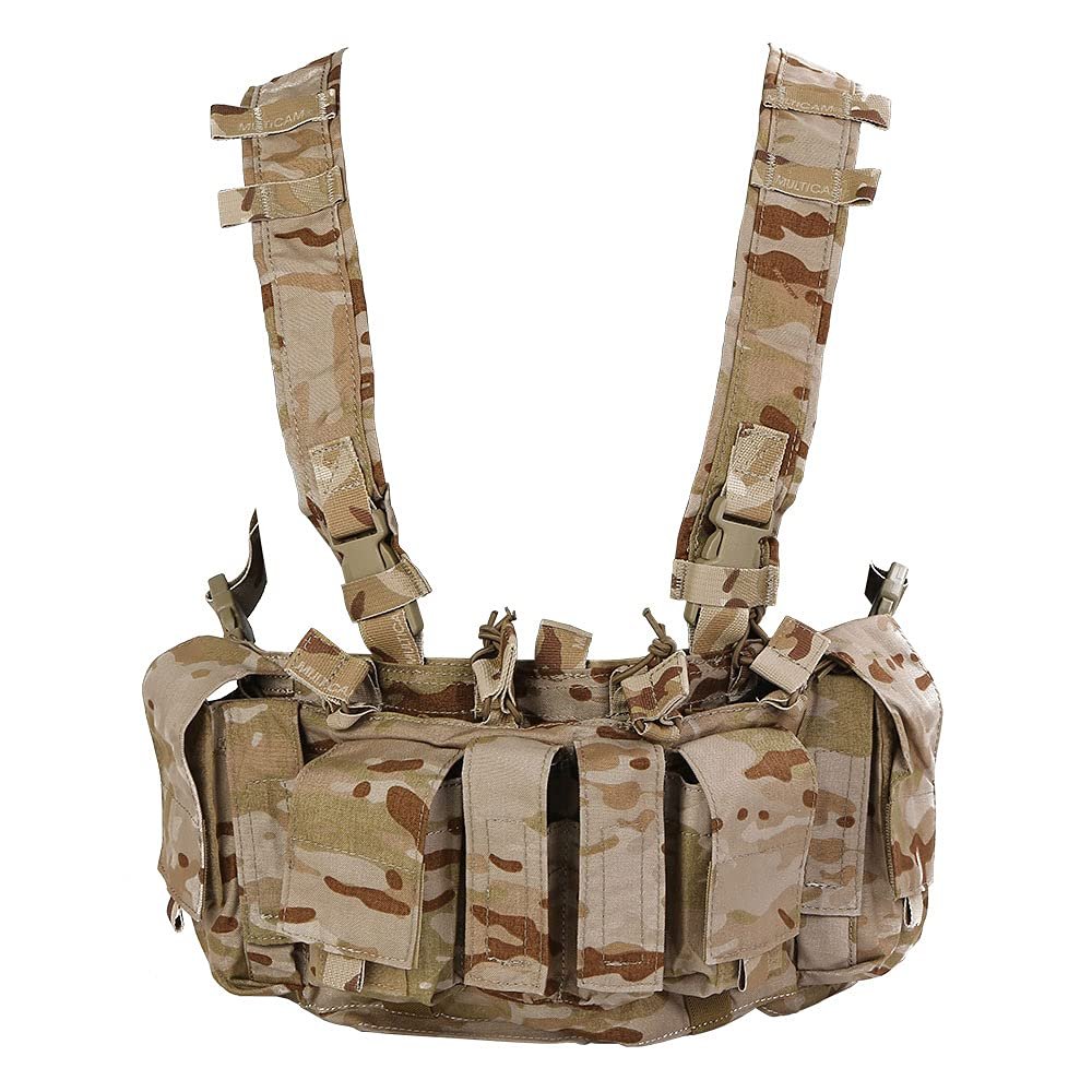 EMERSONGEAR MF Style UW Gen IV Tac Chest Vest,Recon Chest Vest with Mag Pouch H Suspension Lightweight