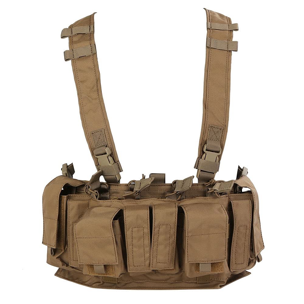 EMERSONGEAR MF Style UW Gen IV Tac Chest Vest,Recon Chest Vest with Mag Pouch H Suspension Lightweight