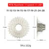CYSKY 11 Speed Cassette 11-28T Road Bike Cassette Sprocket Compatible with Shimano/Sram/Sunrace HG System Fit for Mountain Bike, Road Bicycle, MTB view 2
