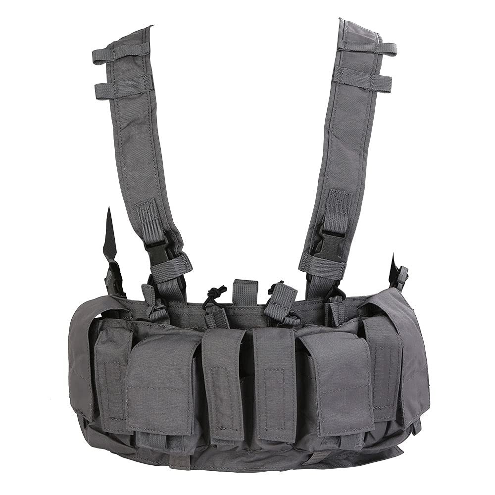 EMERSONGEAR MF Style UW Gen IV Tac Chest Vest,Recon Chest Vest with Mag Pouch H Suspension Lightweight