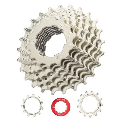 CYSKY 9 Speed Cassette 11-25T Bike Cassette Fit for Mountain Bike, Road Bicycle, MTB, BMX, Sram Sunrace Shimano ultegra xt (Light Weight) (9S-11-25T)
