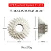 CYSKY 9 Speed Cassette 11-25T Bike Cassette Fit for Mountain Bike, Road Bicycle, MTB, BMX, Sram Sunrace Shimano ultegra xt (Light Weight) (9S-11-25T) view 2